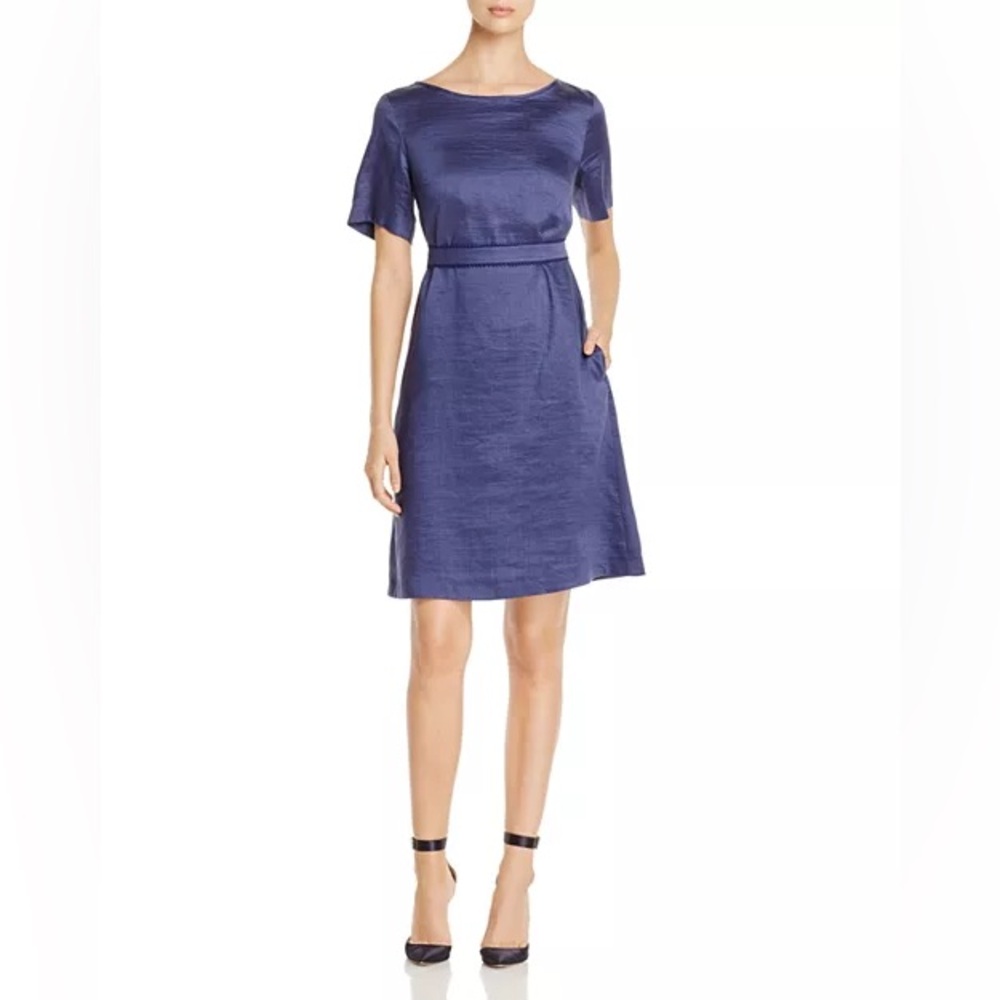 Max Mara linen and silk dress NWT